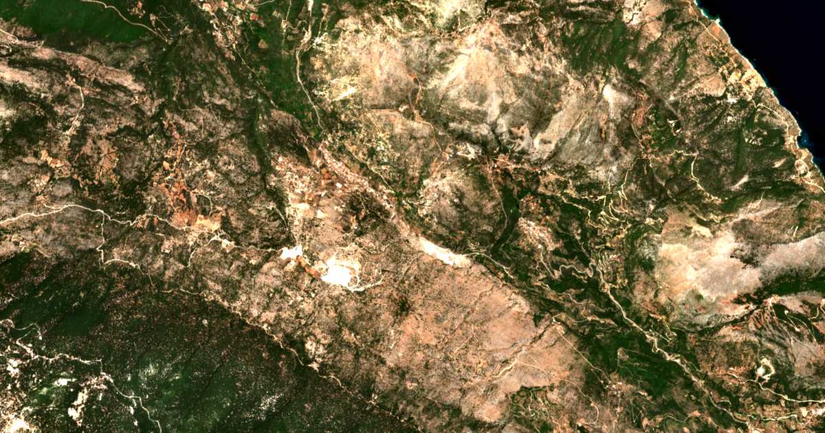 Hartă satelitară: Digaléton