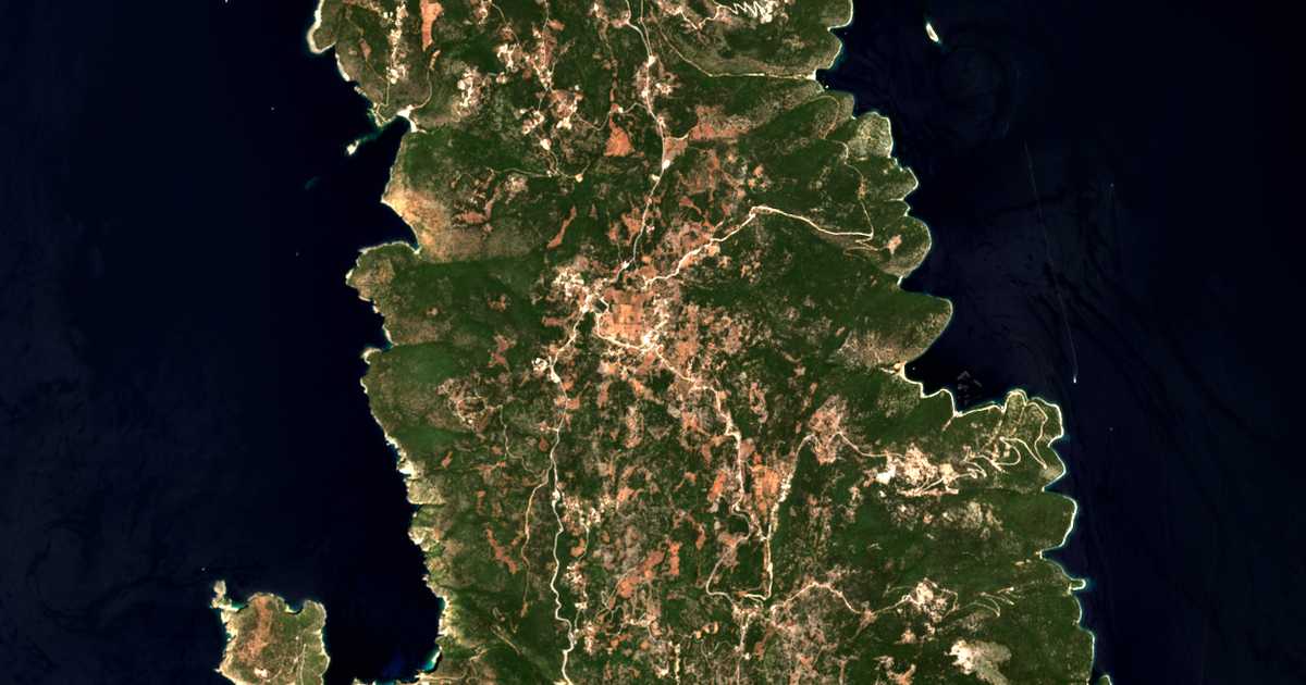 Hartă satelitară: Mesovoúnia