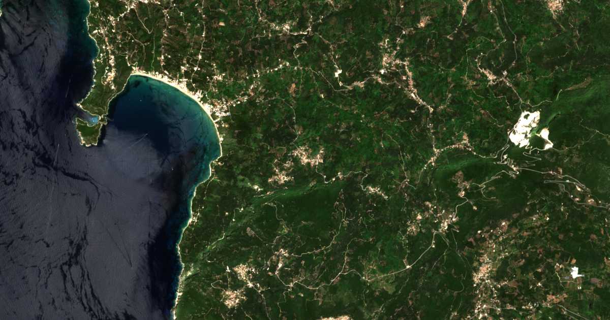 Hartă satelitară: Págoi