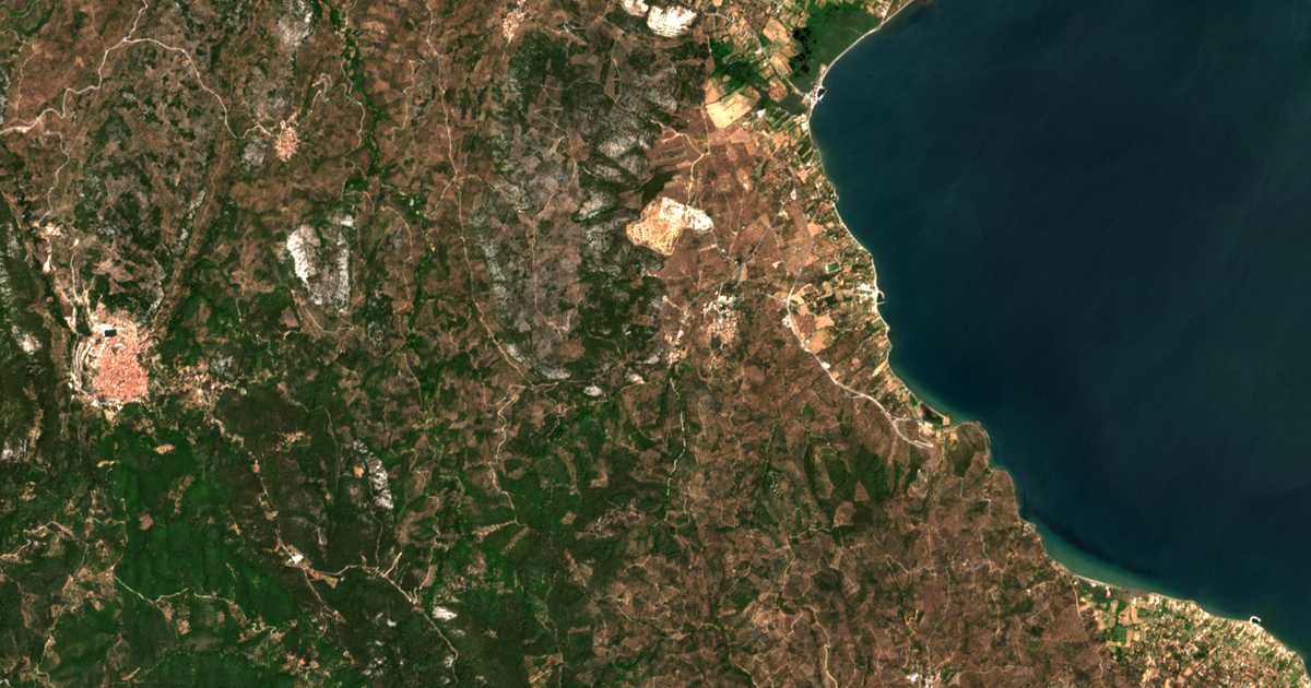 Hartă satelitară: Mychós