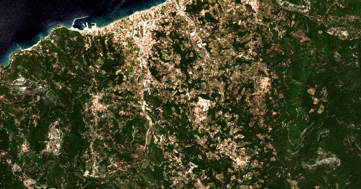Hartă satelitară: Moní Profítou Ilioú