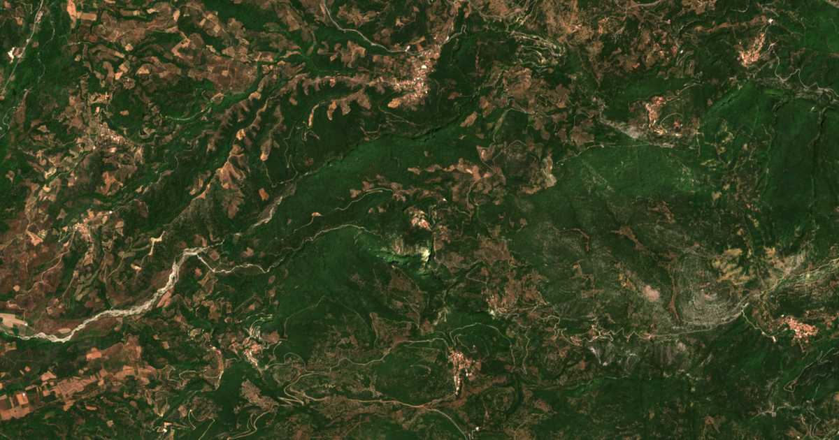 Hartă satelitară: Aetorráchi
