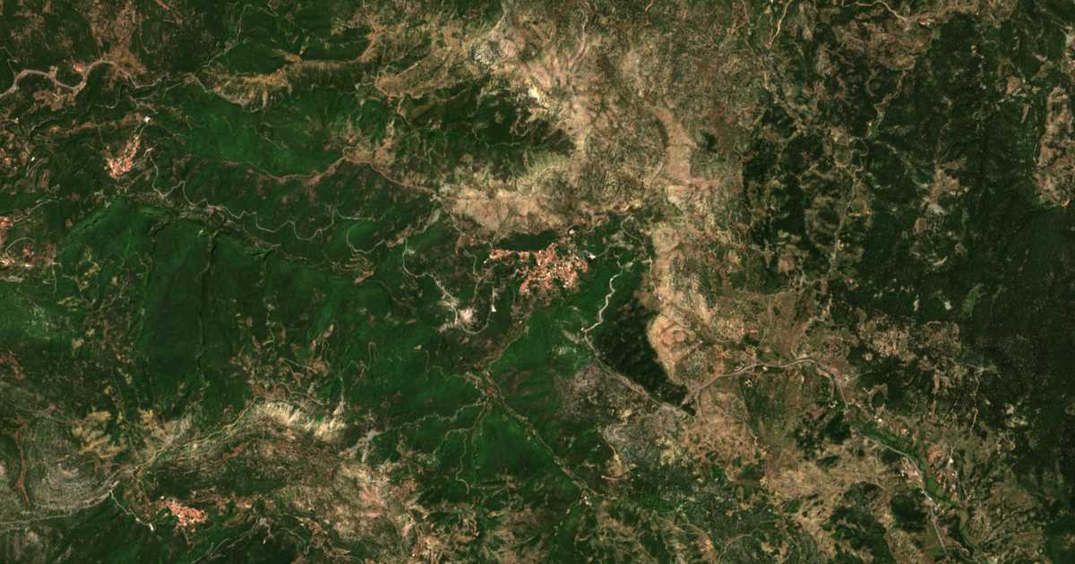 Hartă satelitară: Lagkadia