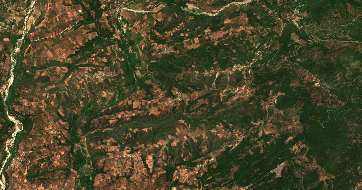 Hartă satelitară: Liodora