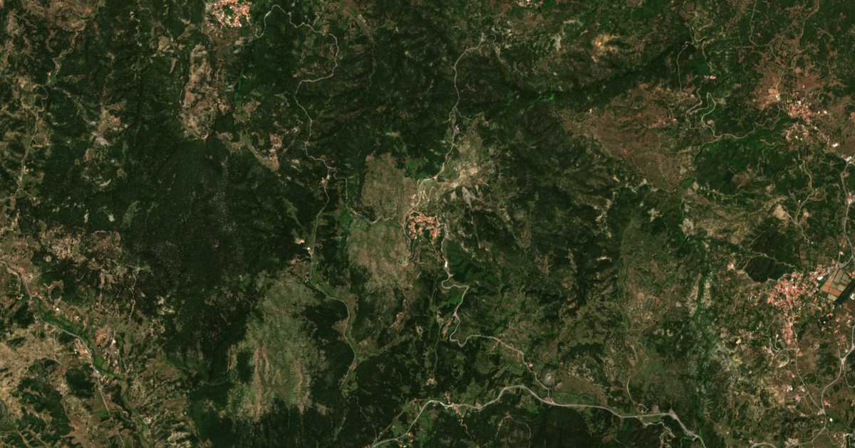 Hartă satelitară: Magouliana