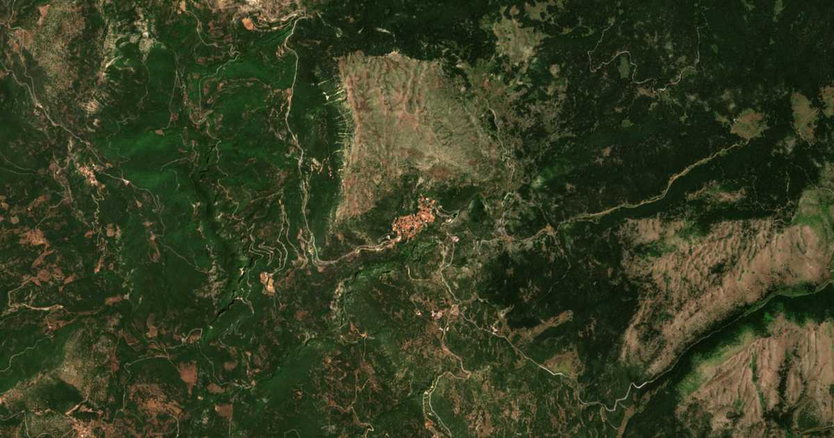 Hartă satelitară: Stemnitsa