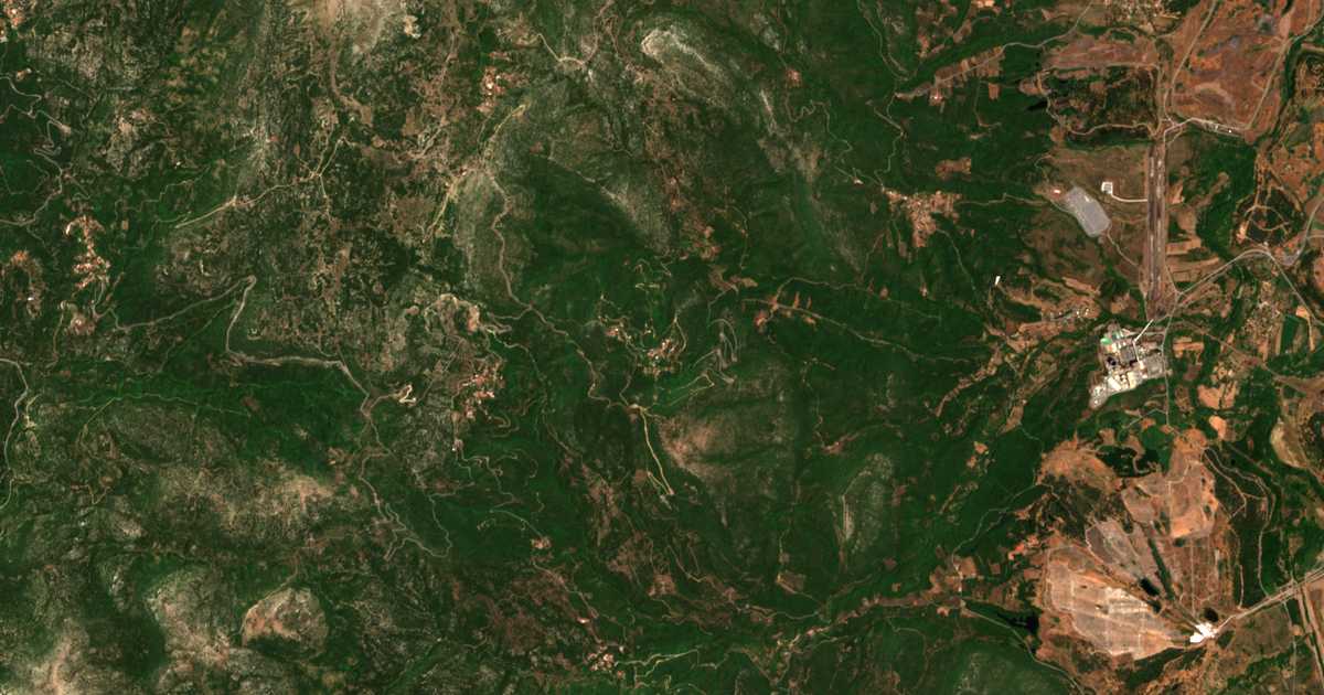 Hartă satelitară: Kastanochori
