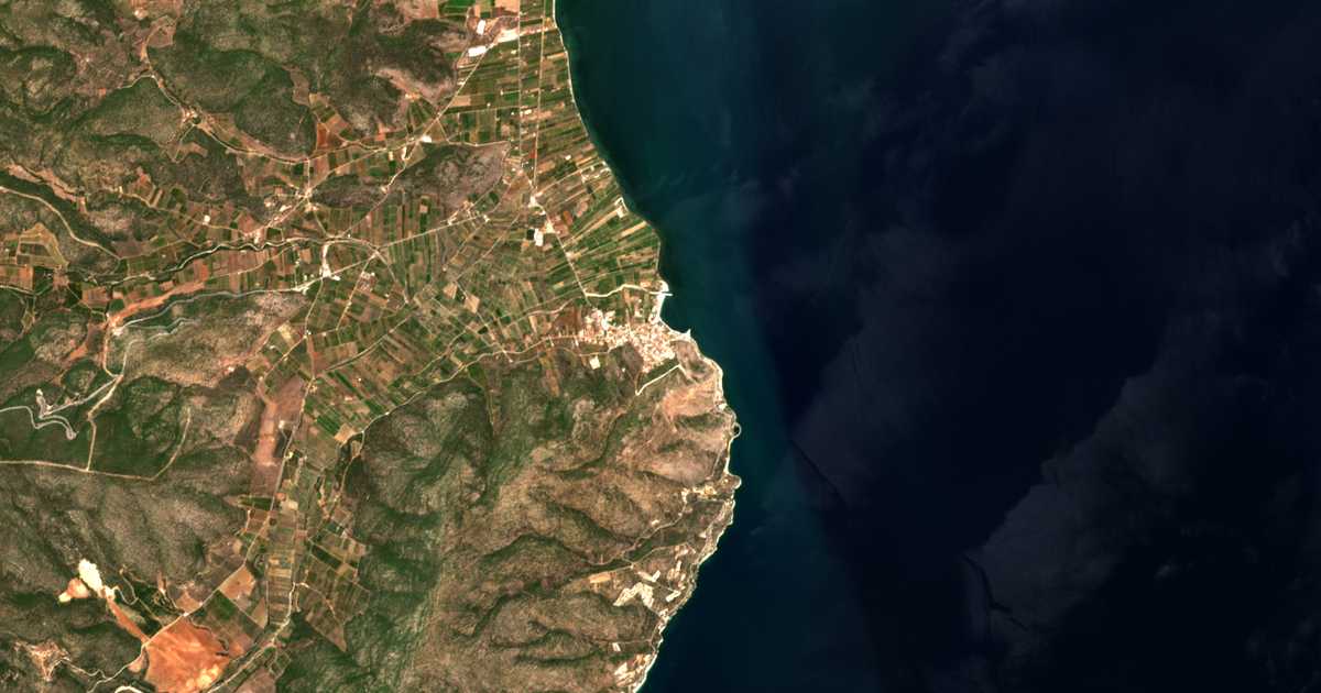Hartă satelitară: Kivérion