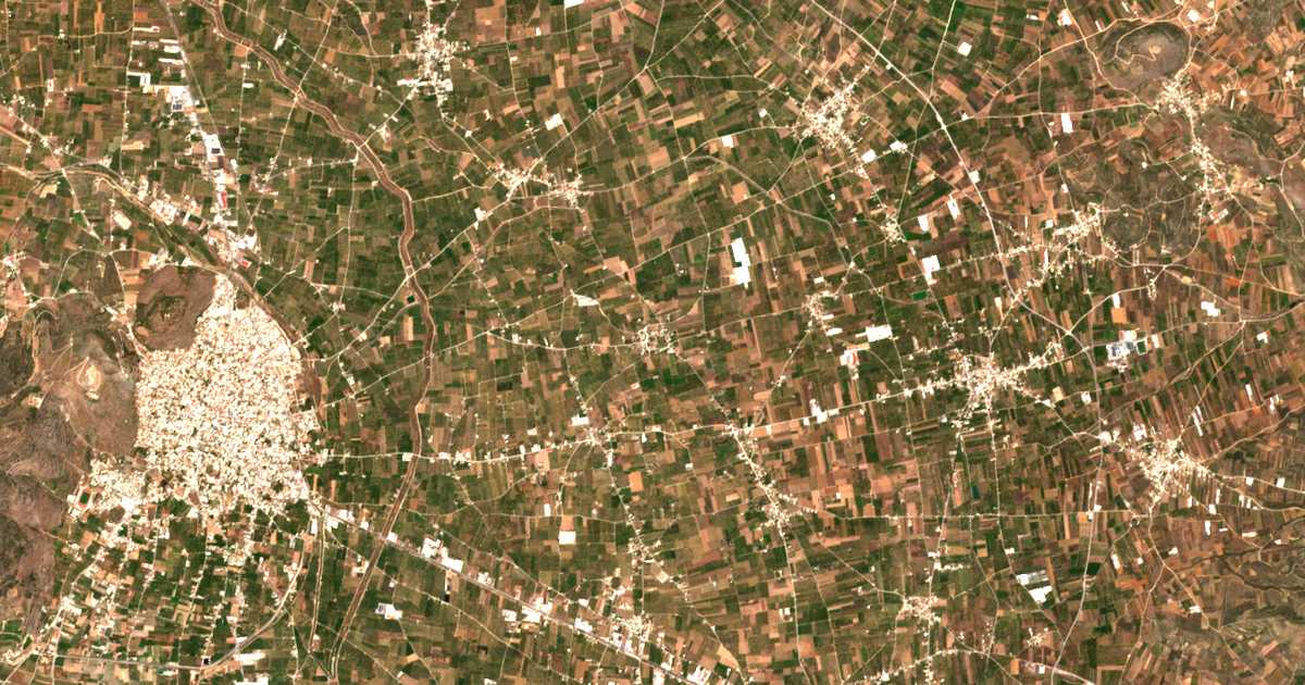 Hartă satelitară: Kourtákion