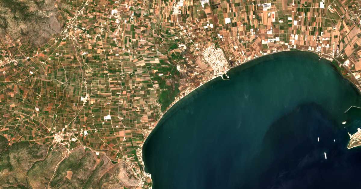 Hartă satelitară: Timénion