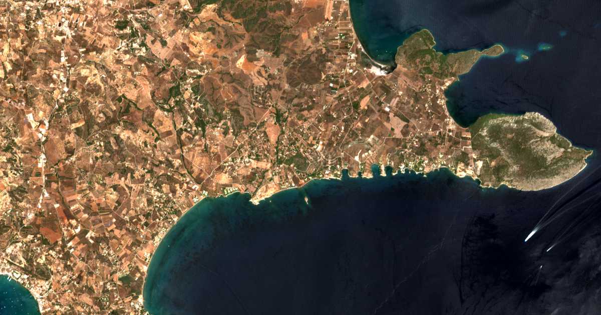 Hartă satelitară: Petrothálassa Ermiónis