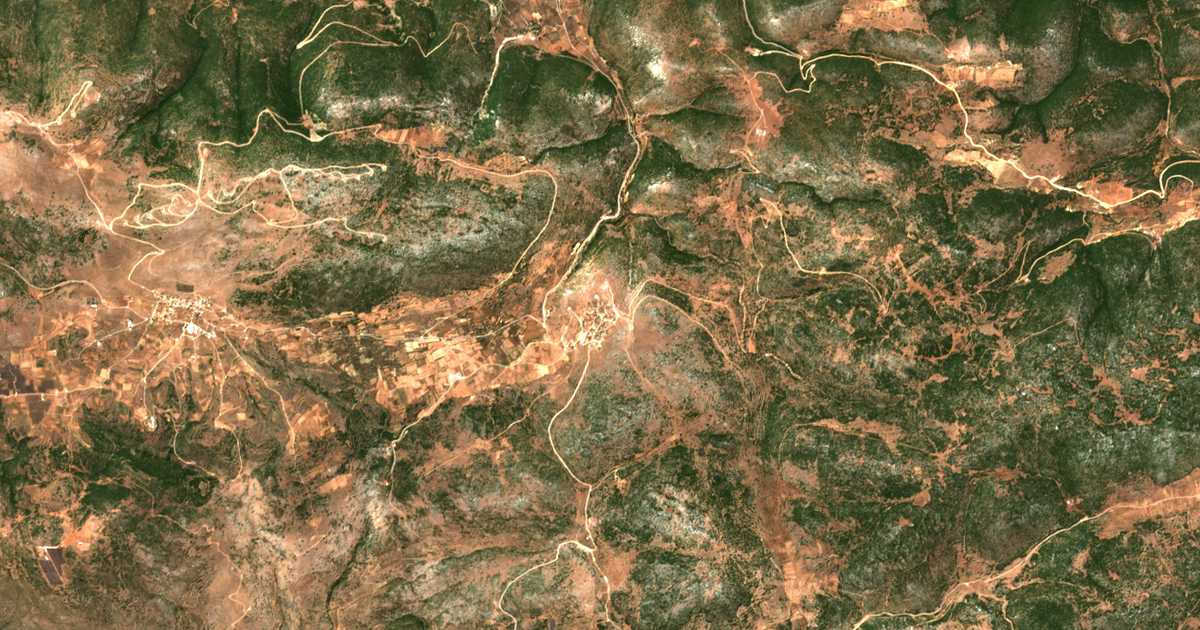 Hartă satelitară: Agionórion