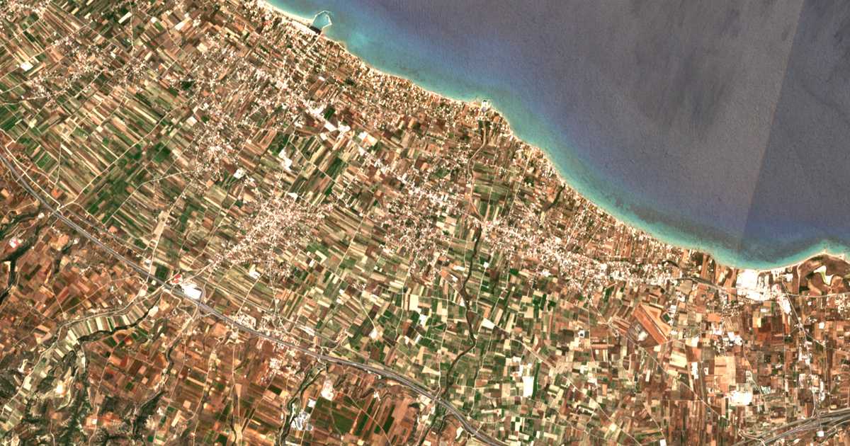 Hartă satelitară: Ássos
