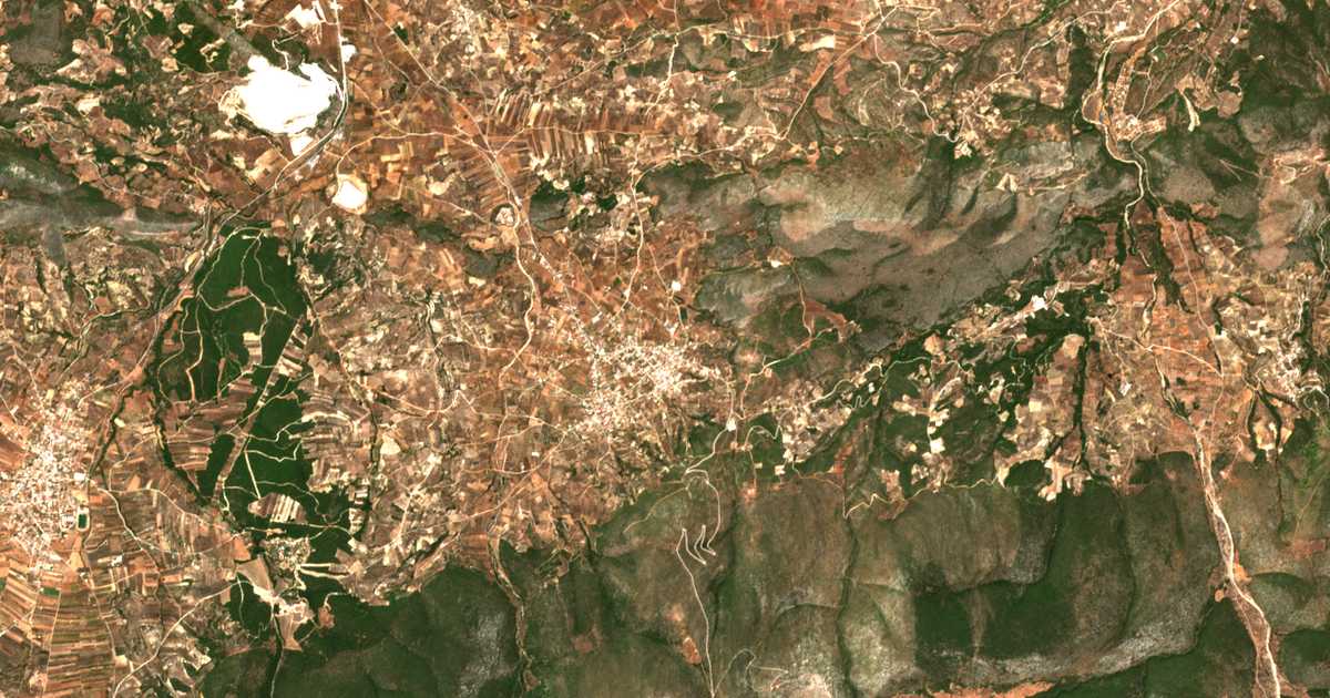 Hartă satelitară: Athíkia