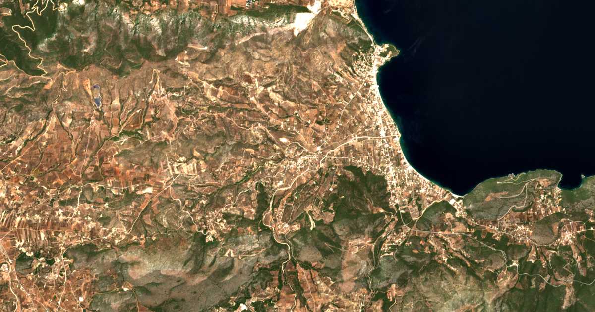 Hartă satelitară: Galatákion
