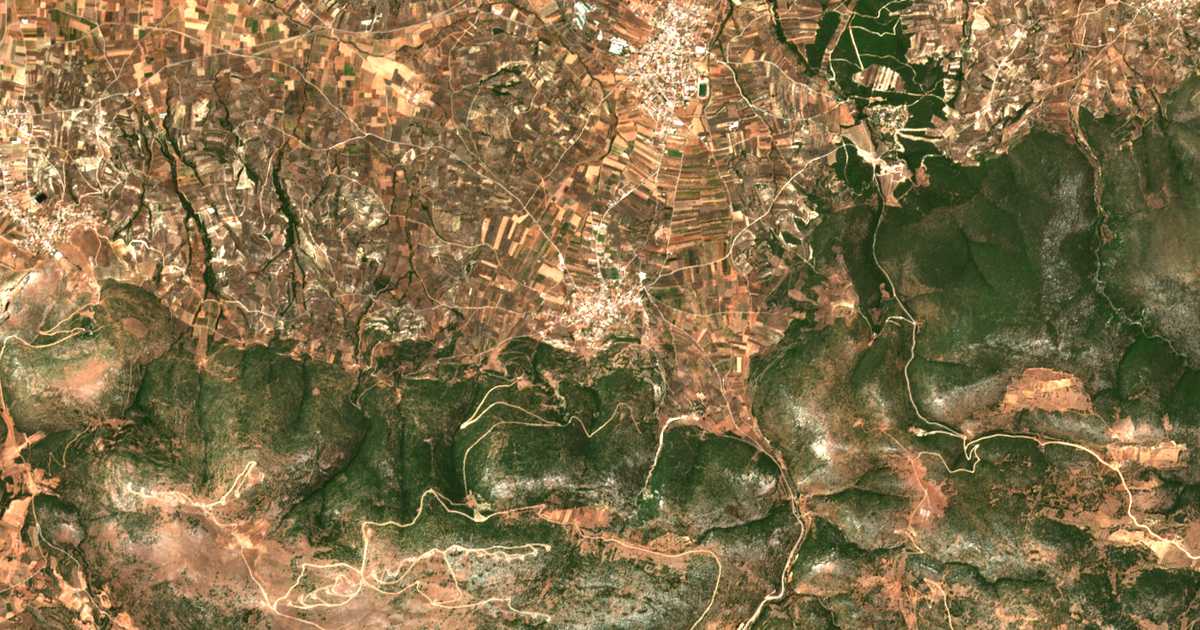 Hartă satelitară: Klénia