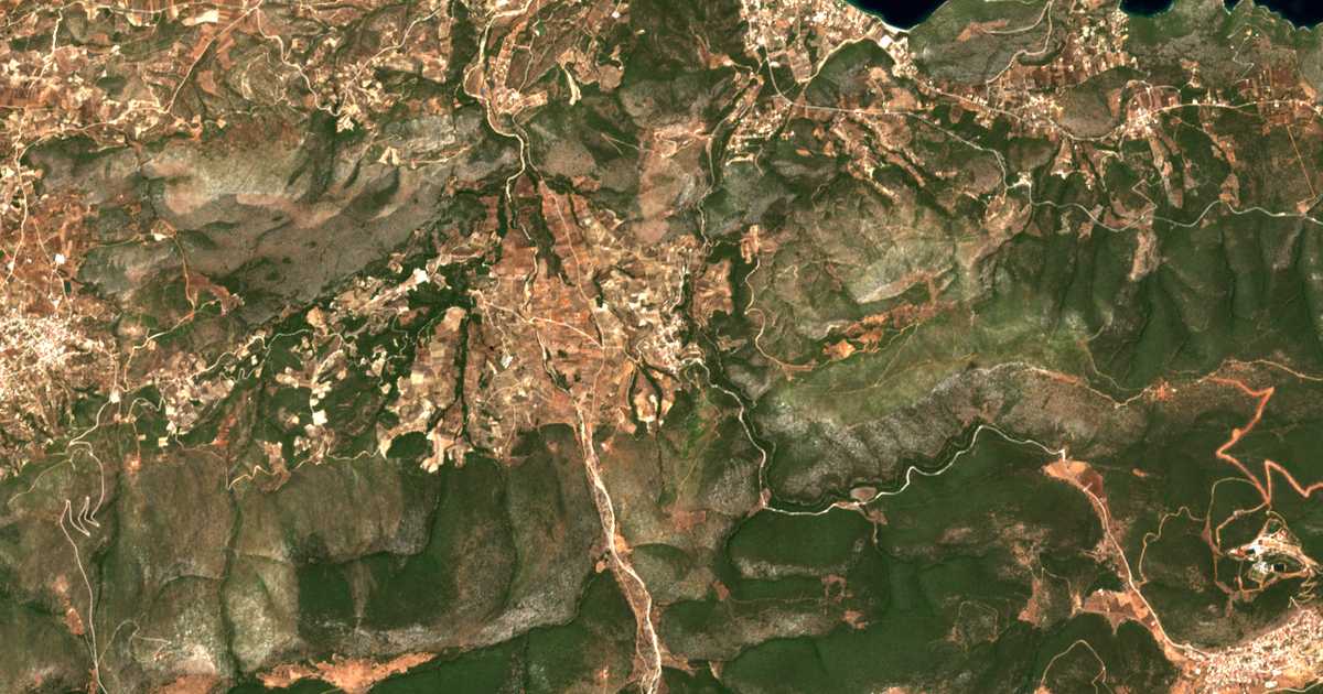 Hartă satelitară: Reitó