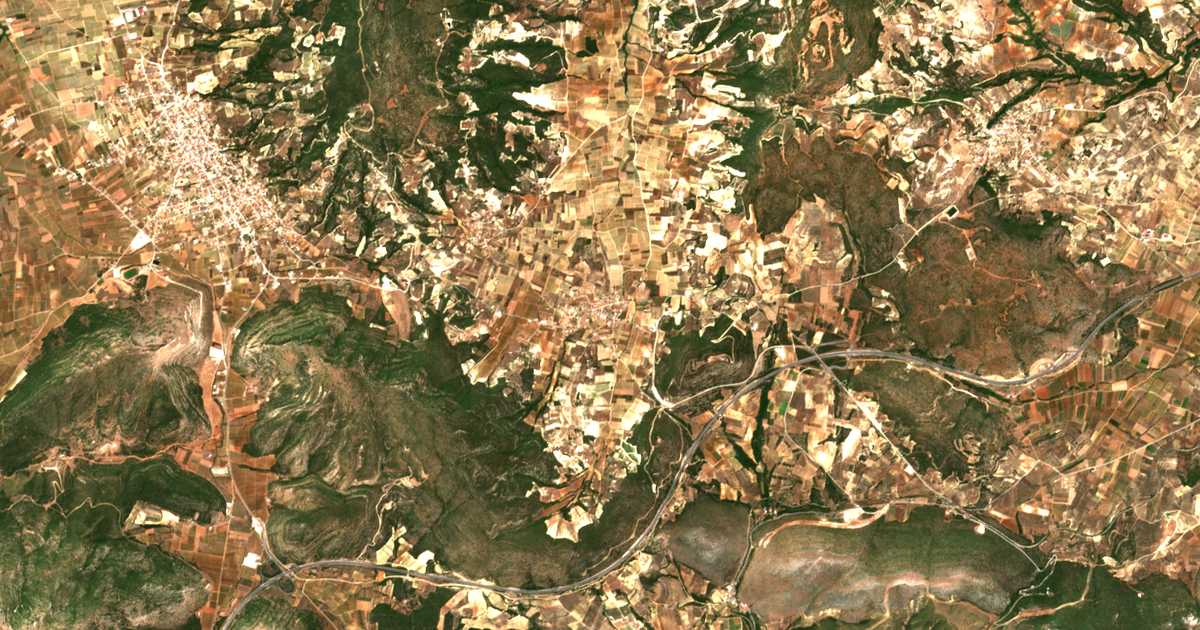 Hartă satelitară: Archaía Neméa