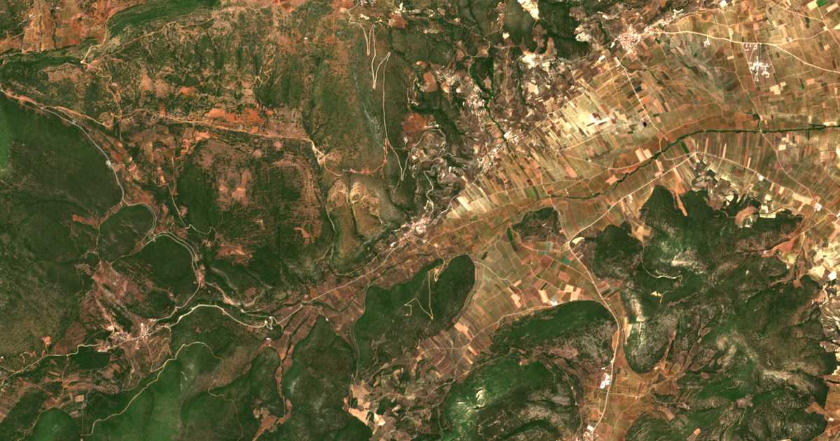 Hartă satelitară: Galatás
