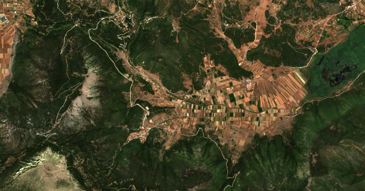 Hartă satelitară: Kartérion
