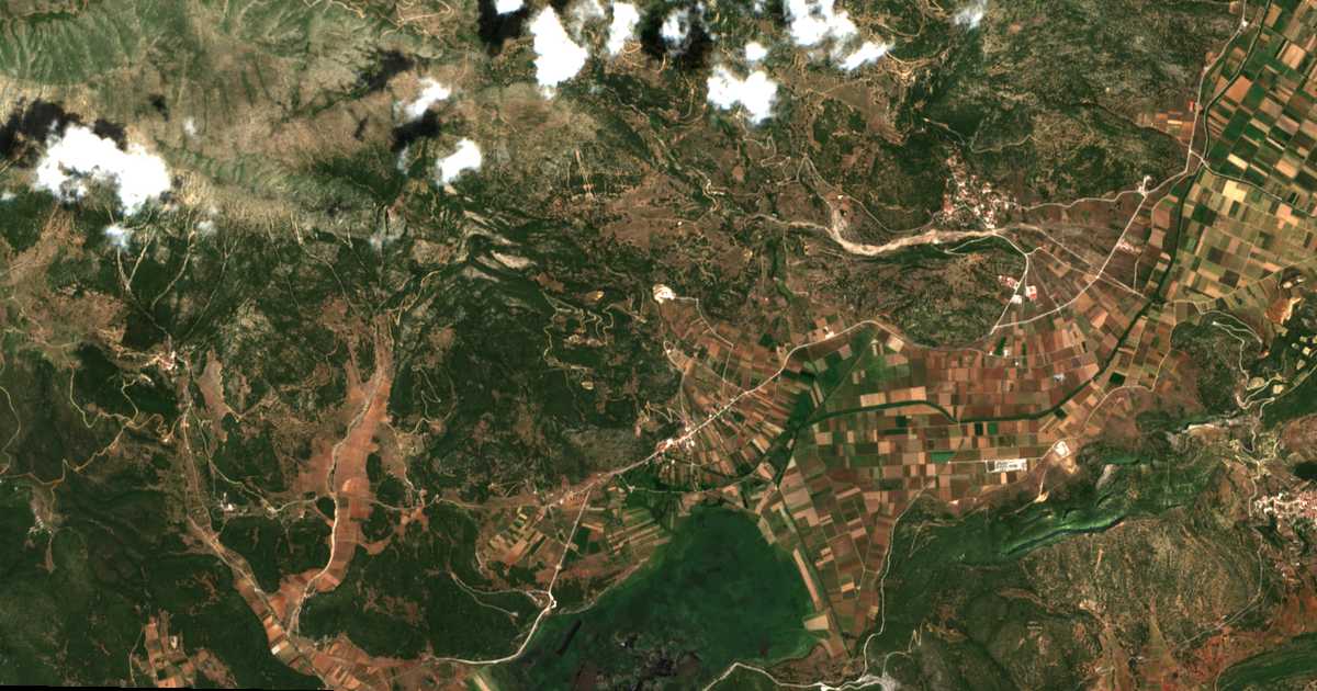 Hartă satelitară: Stymfalia