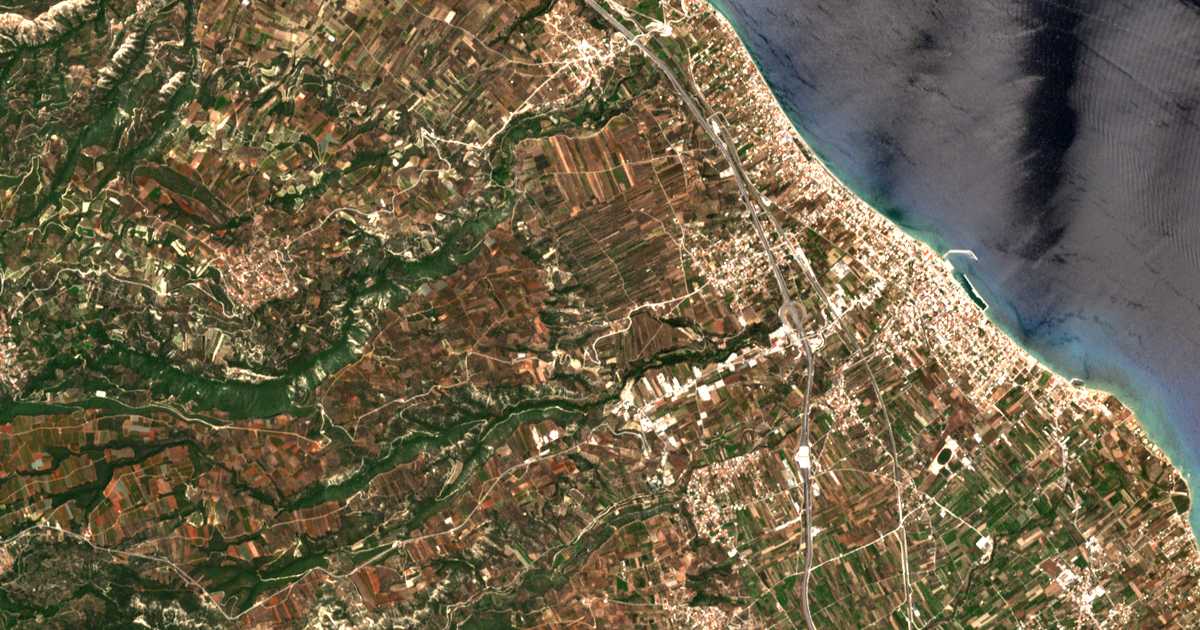 Hartă satelitară: Valtsaíika