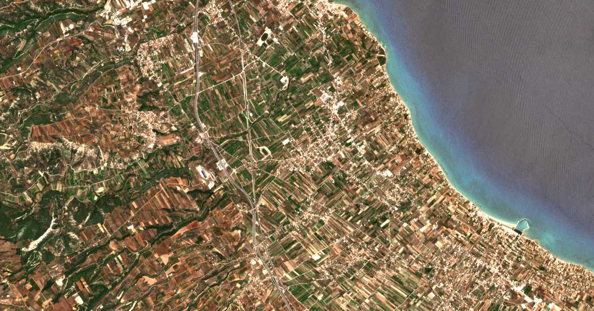 Hartă satelitară: Velo