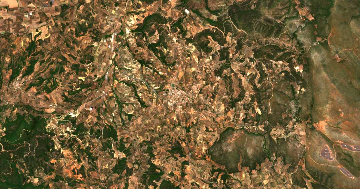 Hartă satelitară: Dáfnion