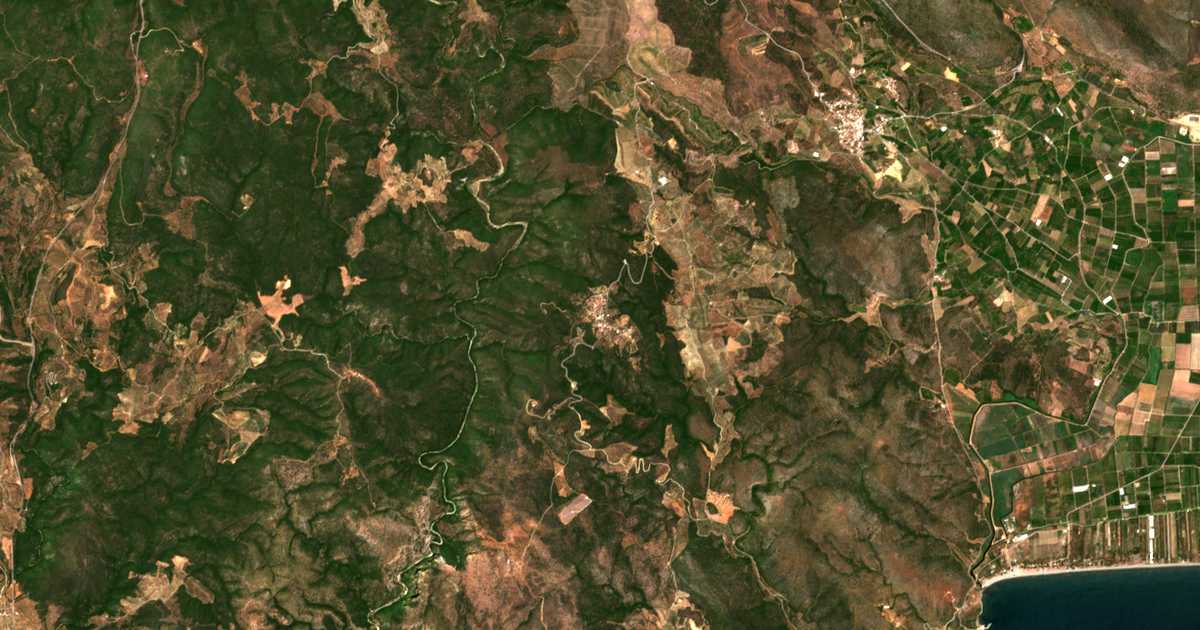 Hartă satelitară: Lágion