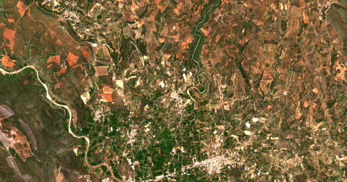 Hartă satelitară: Myrtéa
