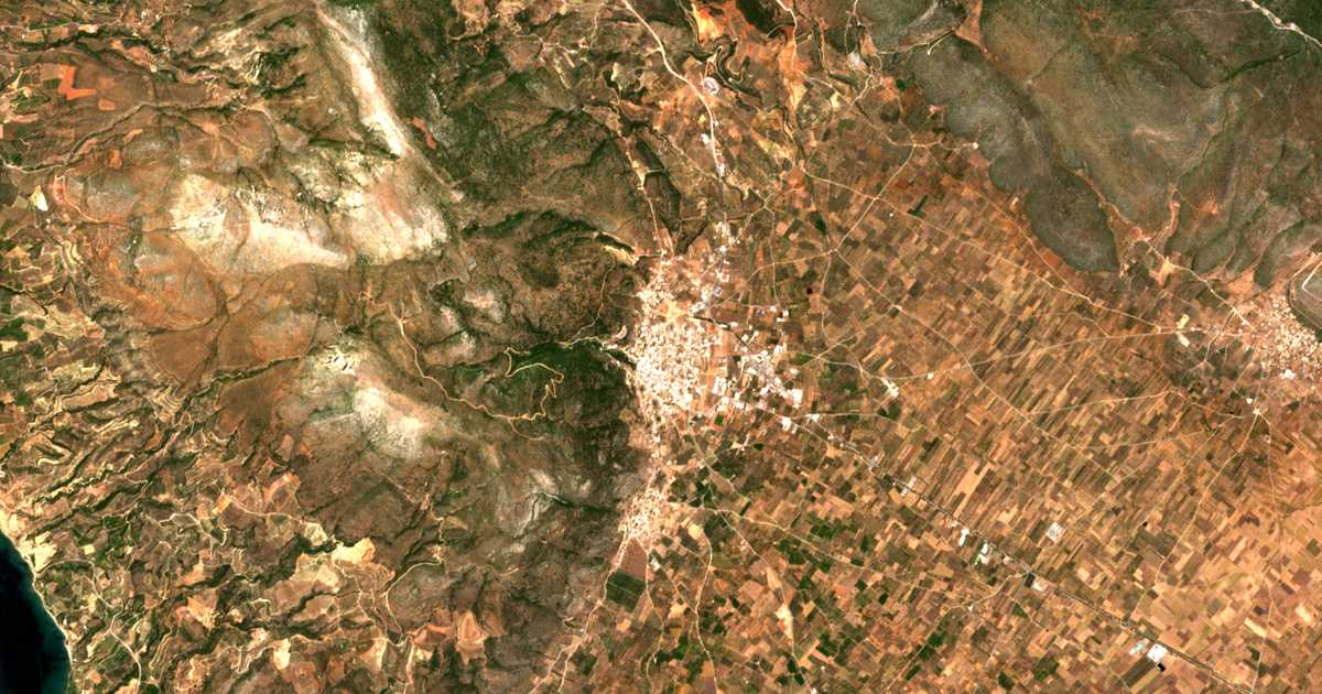 Hartă satelitară: Molaoi