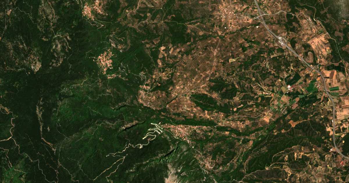 Hartă satelitară: Perivólia