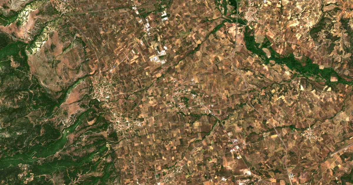 Hartă satelitară: Trapezontí