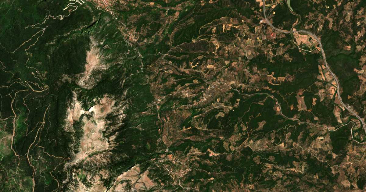 Hartă satelitară: Vordónia