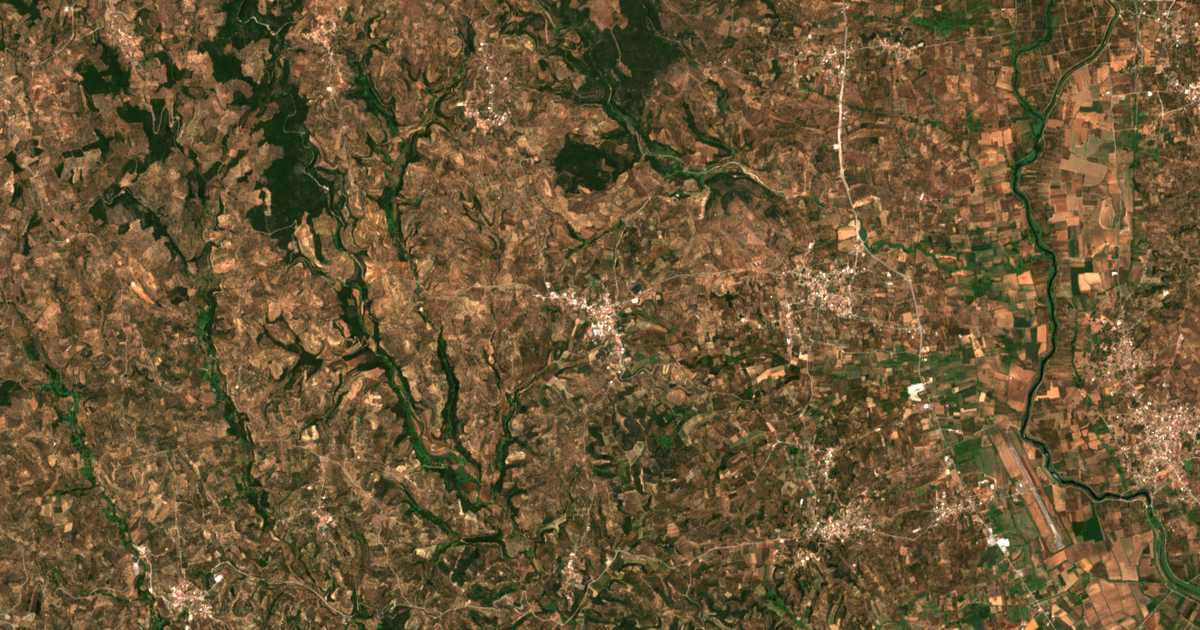 Hartă satelitară: Androúsa