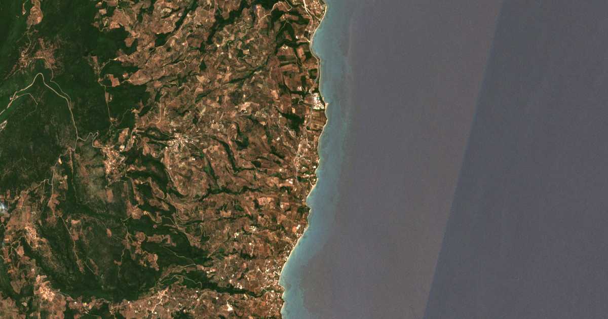 Hartă satelitară: Kalamákion