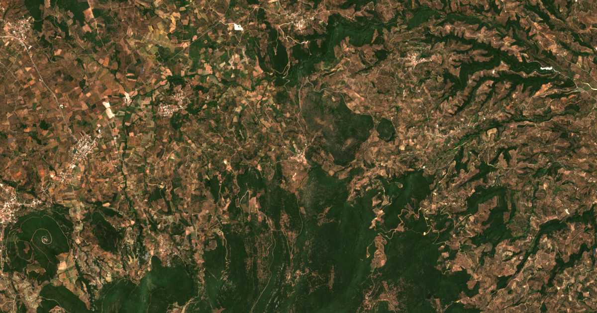 Hartă satelitară: Kalochórion