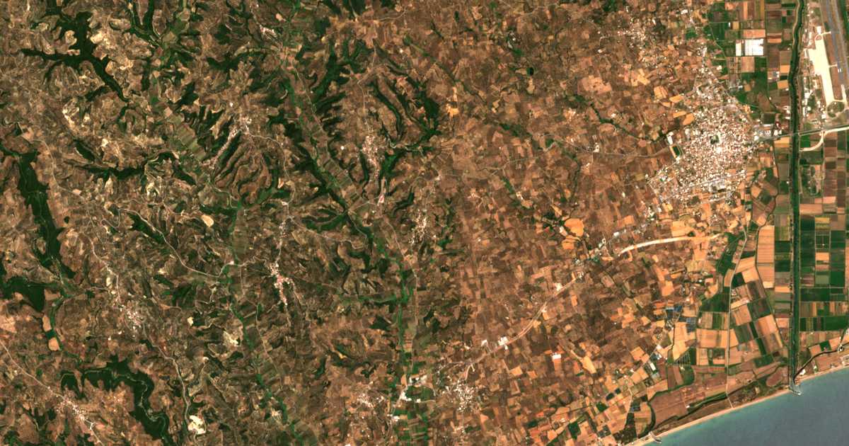 Hartă satelitară: Mádena