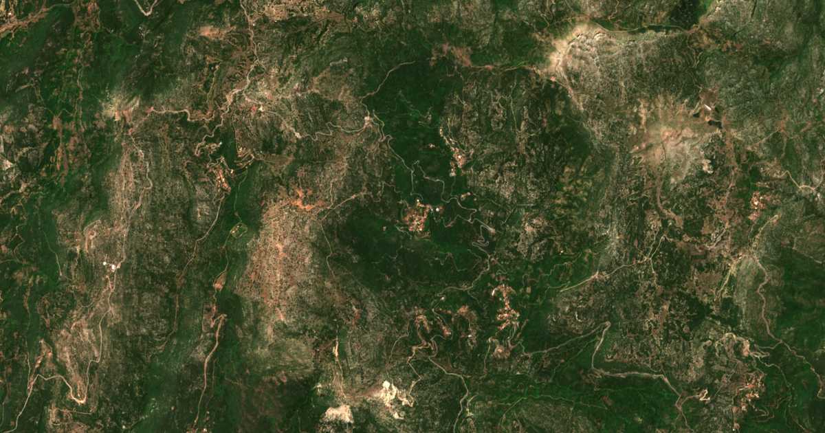 Hartă satelitară: Ampelióna