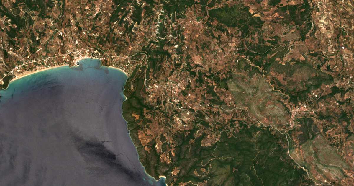 Hartă satelitară: Akritochórion