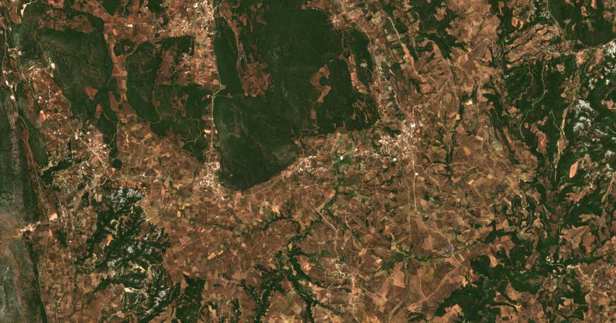 Hartă satelitară: Chomatáda