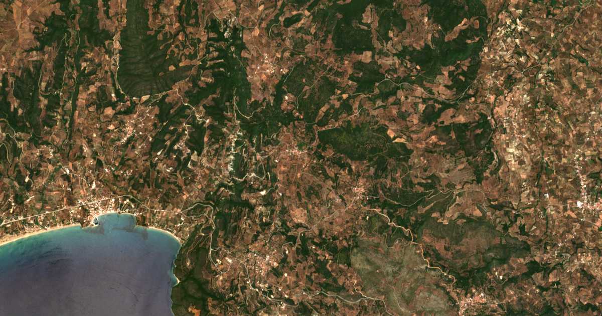 Hartă satelitară: Kaplánion