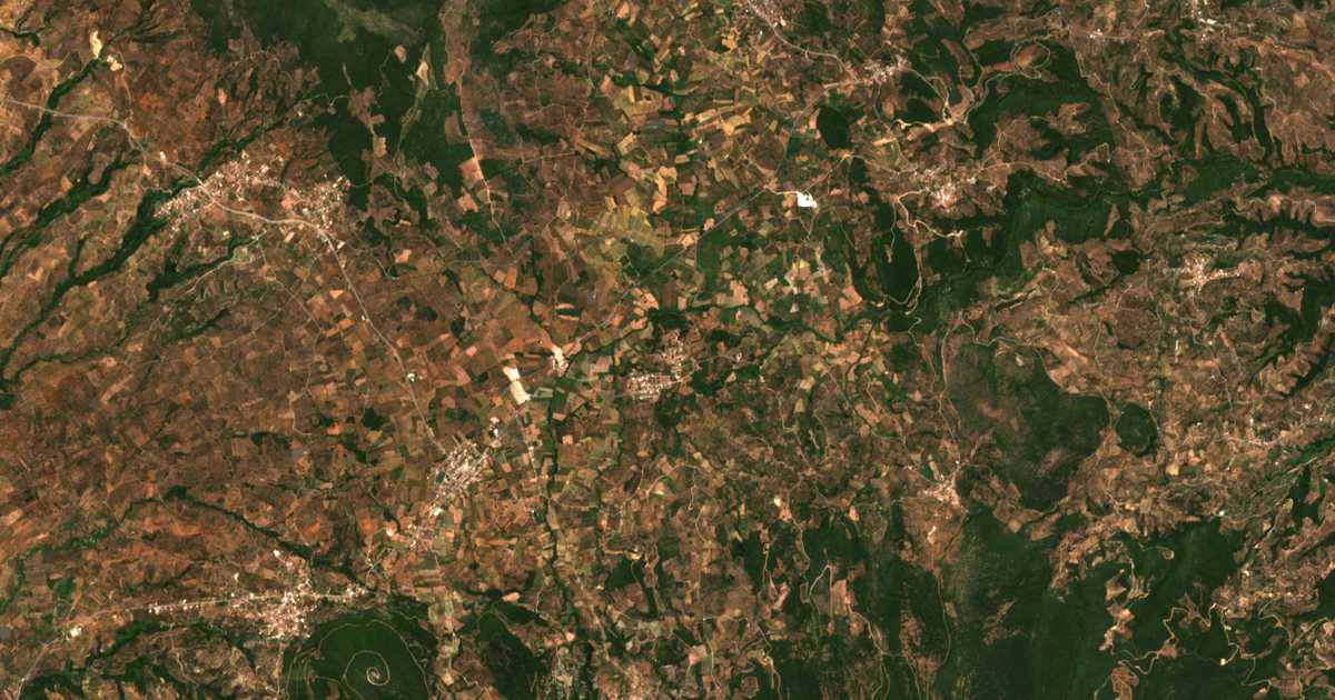 Hartă satelitară: Mesopótamos