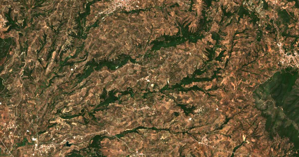 Hartă satelitară: Myrsinochórion