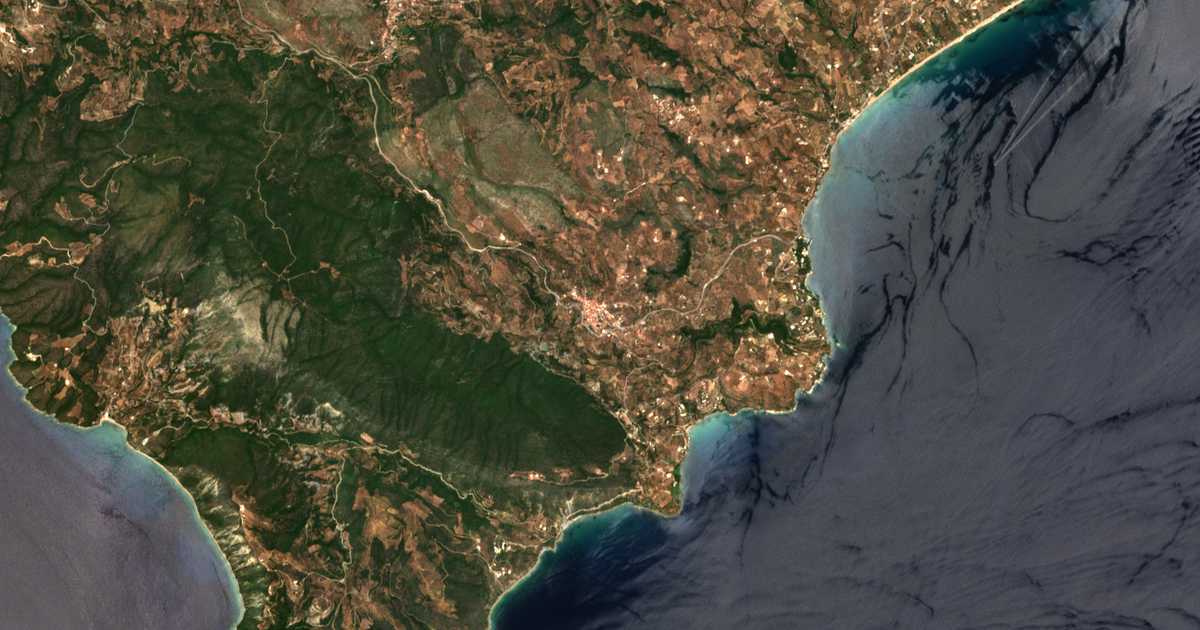 Hartă satelitară: Vasilítsion