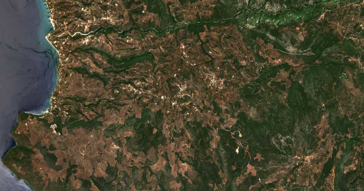 Hartă satelitară: Stavropígion