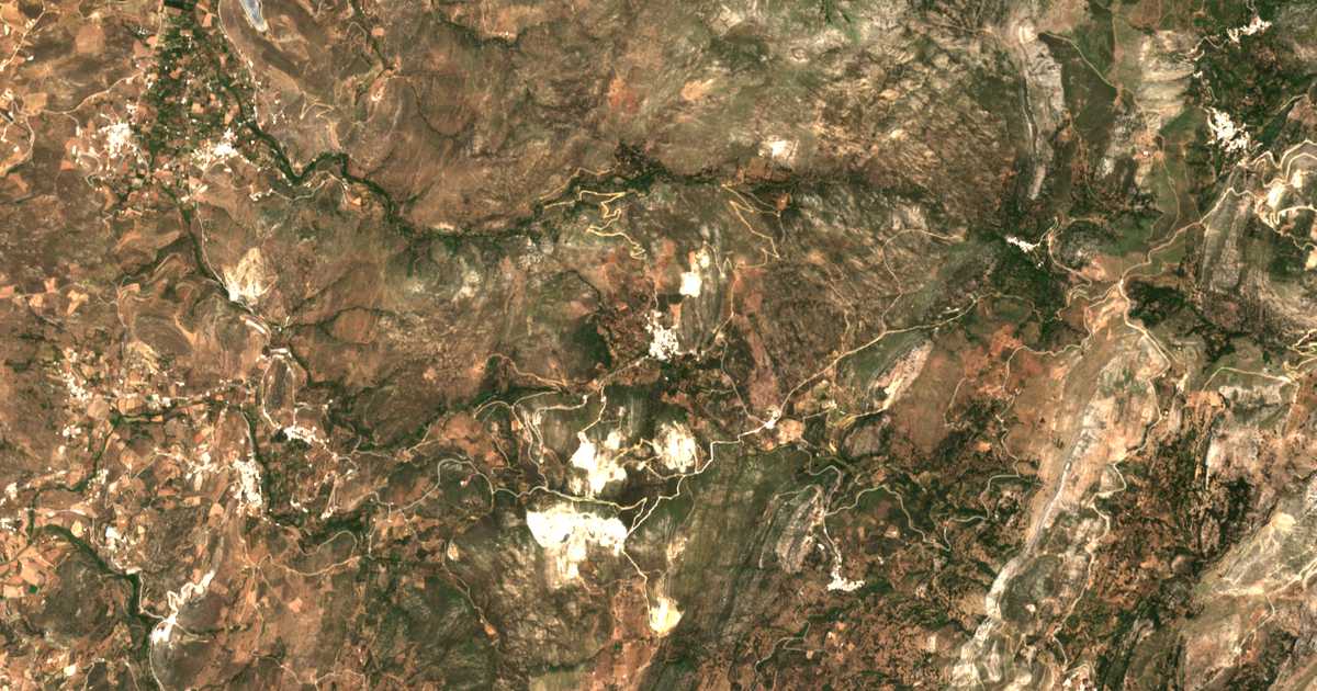 Hartă satelitară: Kinídaros
