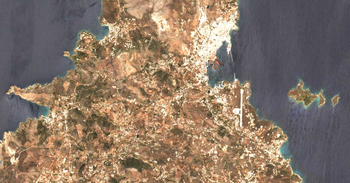 Hartă satelitară: Tálanta