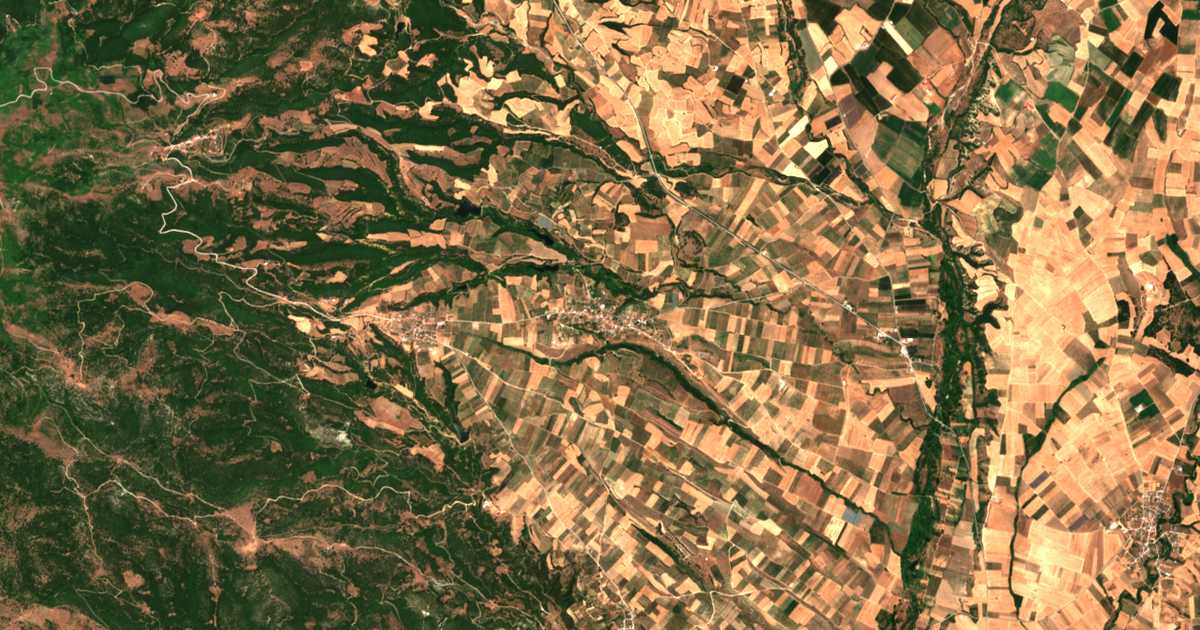 Hartă satelitară: Miléa