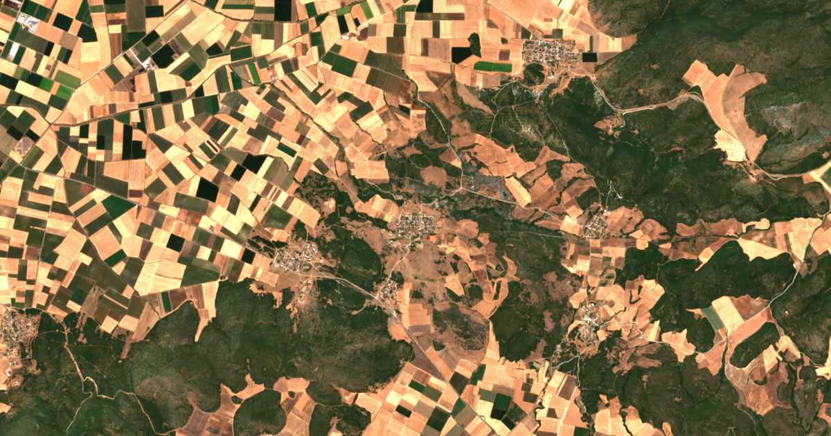 Hartă satelitară: Erétria